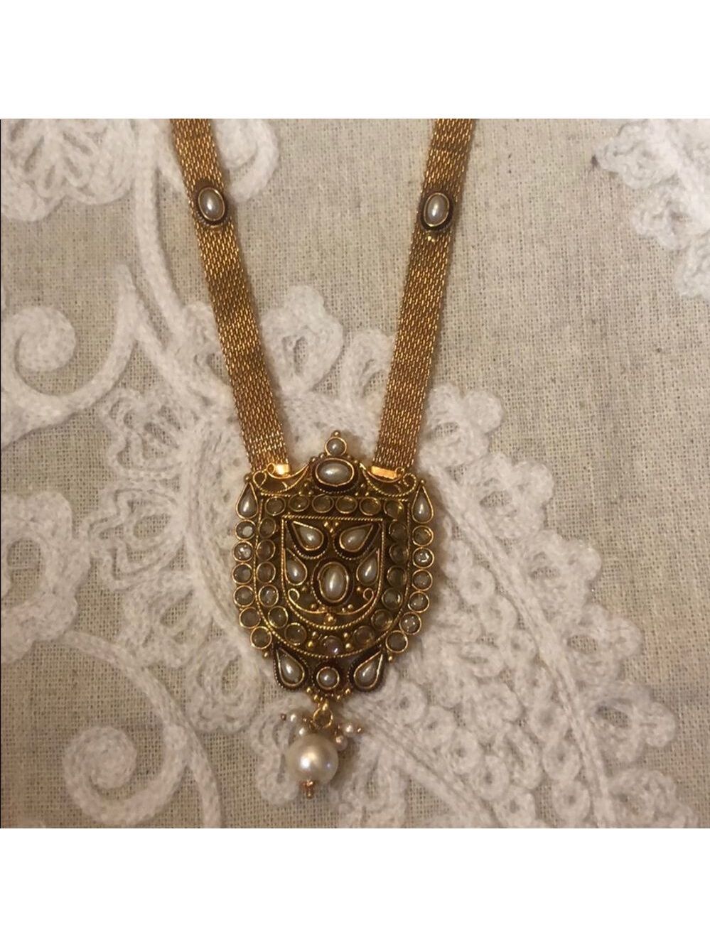 🚨Handcrafted India Jewelry Set - Picture 5 of 7